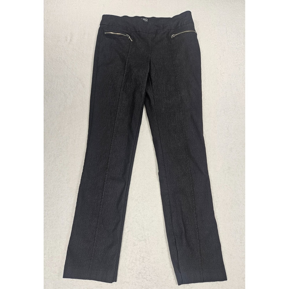 SOHO Apparel Ltd Women's Petite Small Black Dress Pants Stretch Career Slacks PS